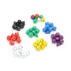 Tout Pour le Jeu Lot de 7 dés multi-faces opaques VIOLET
