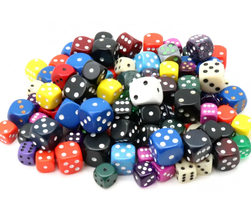 Tout Pour le Jeu Lots dés à jouer mélange surprise Chessex