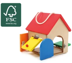Tout Pour le Jeu Maison à serrures compacte - jeu de motricité