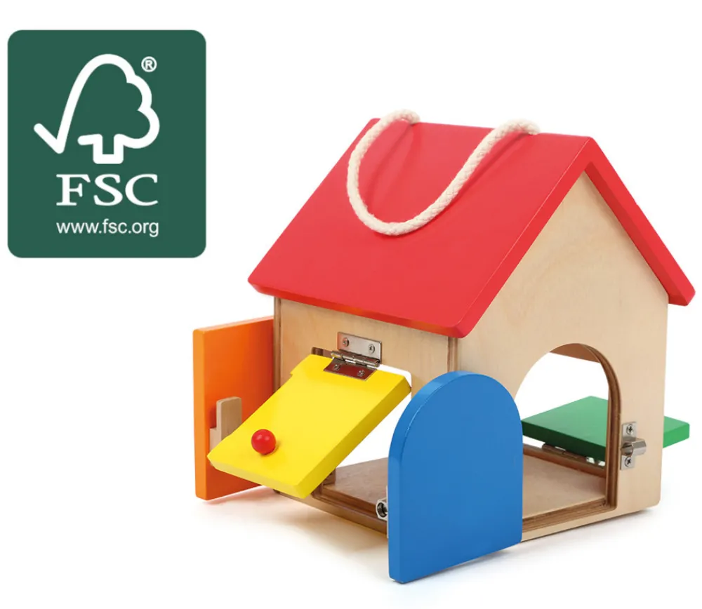 Tout Pour le Jeu Maison à serrures compacte - jeu de motricité