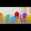 Tout Pour le Jeu Matériel éducatif : 6 maisons + 36 personnages : manipulation, tri et calcul
