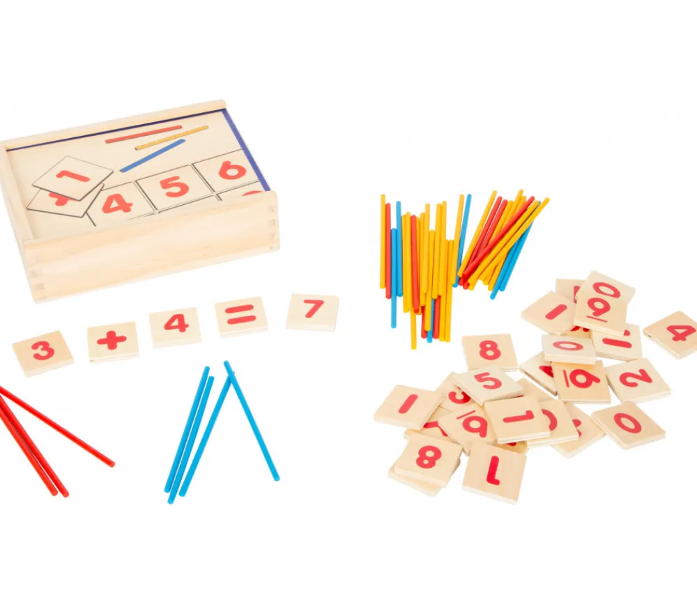 Tout Pour le Jeu Matériel Mathématiques en bois additions et soustractions
