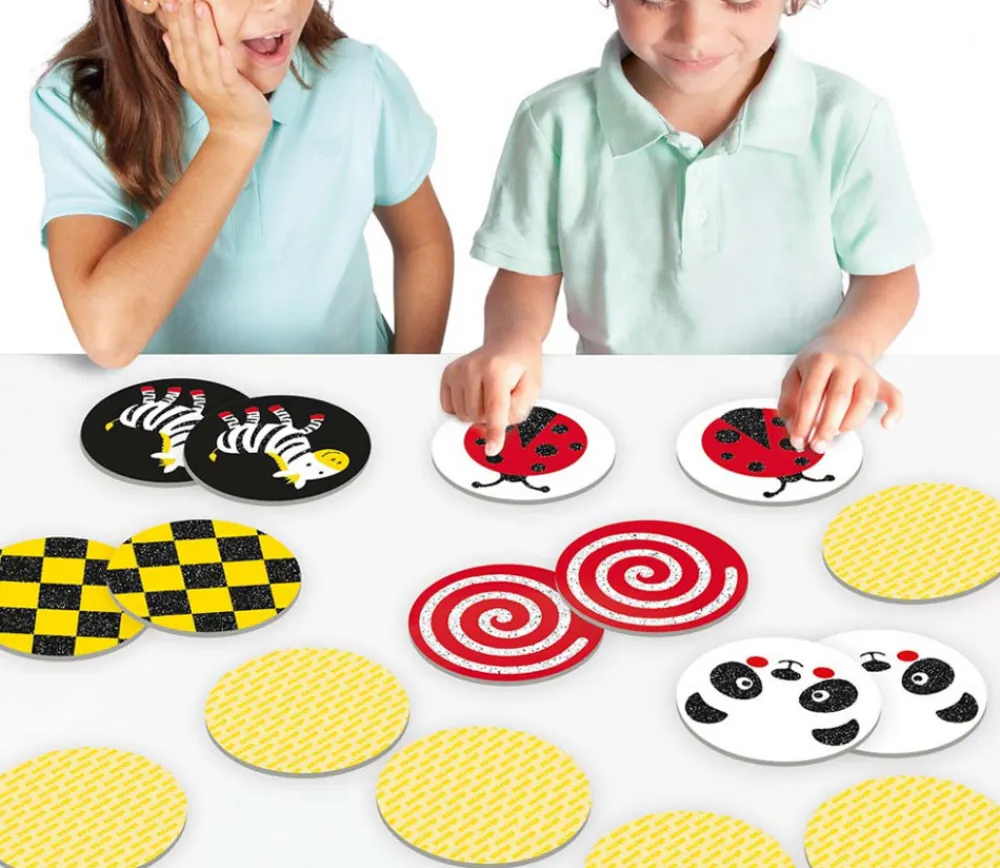 Tout Pour le Jeu Maxi mémo tactile texture et discrimination visuelle