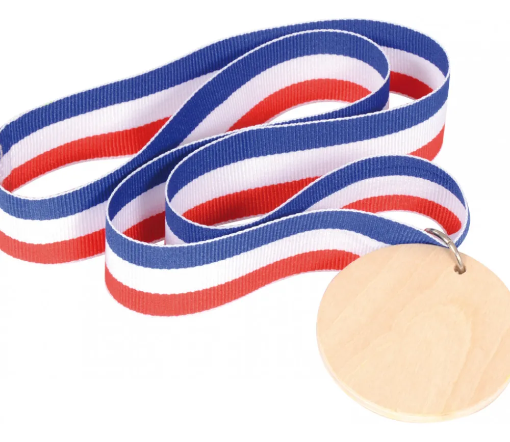 Tout Pour le Jeu Médaille en bois neutre à personnaliser pour jeu ou cadeau