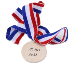 Tout Pour le Jeu Médaille en bois neutre à personnaliser pour jeu ou cadeau