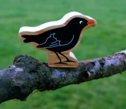 Tout Pour le Jeu Merle noir oiseau en bois 54 x 77 x 25 mm