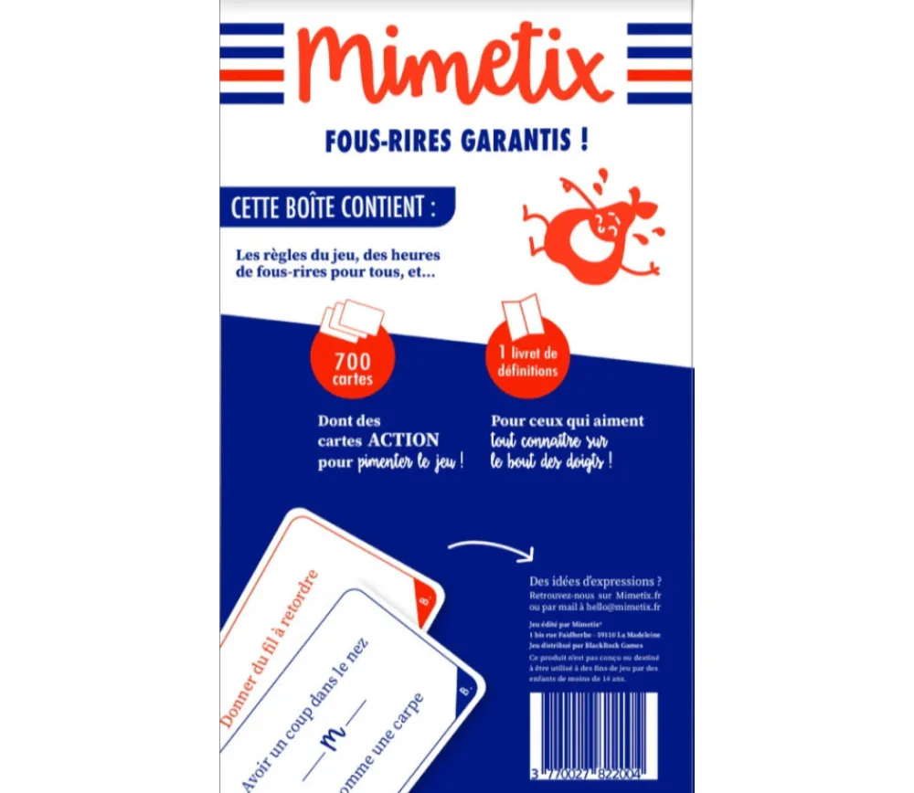 Tout Pour le Jeu Mimetix - Jeu mime des expressions françaises