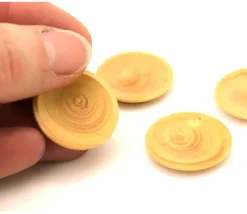 Tout Pour le Jeu Mini assiette en bois - pion 23 x 3 mm