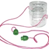 Tout Pour le Jeu Mini boite loupe ronde transparente vide 4.5 x 4 cm