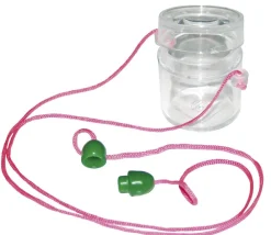 Tout Pour le Jeu Mini boite loupe ronde transparente vide 4.5 x 4 cm