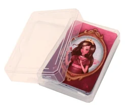 Tout Pour le Jeu Mini Boite plastique 7.5 x 5.1 x 1.6 cm transparente vide pour mini cartes à jouer