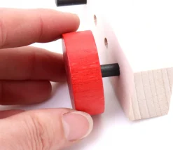 Tout Pour le Jeu Mini cylindre 20 x 6 mm bois tige à l'unité