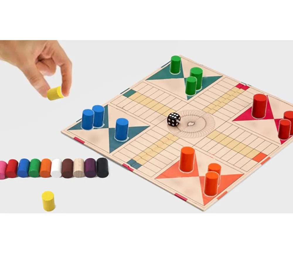 Tout Pour le Jeu Mini cylindre 10x15 mm en bois coloré pour jeu à l'unité