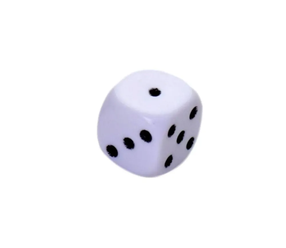 Tout Pour le Jeu Mini Dé à jouer blanc 1 cm points de 1 à 6
