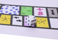 Tout Pour le Jeu Mini Dé à jouer blanc 1 cm points de 1 à 6