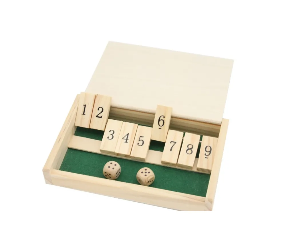 Tout Pour le Jeu Mini Fermez la boite de voyage - shut the box
