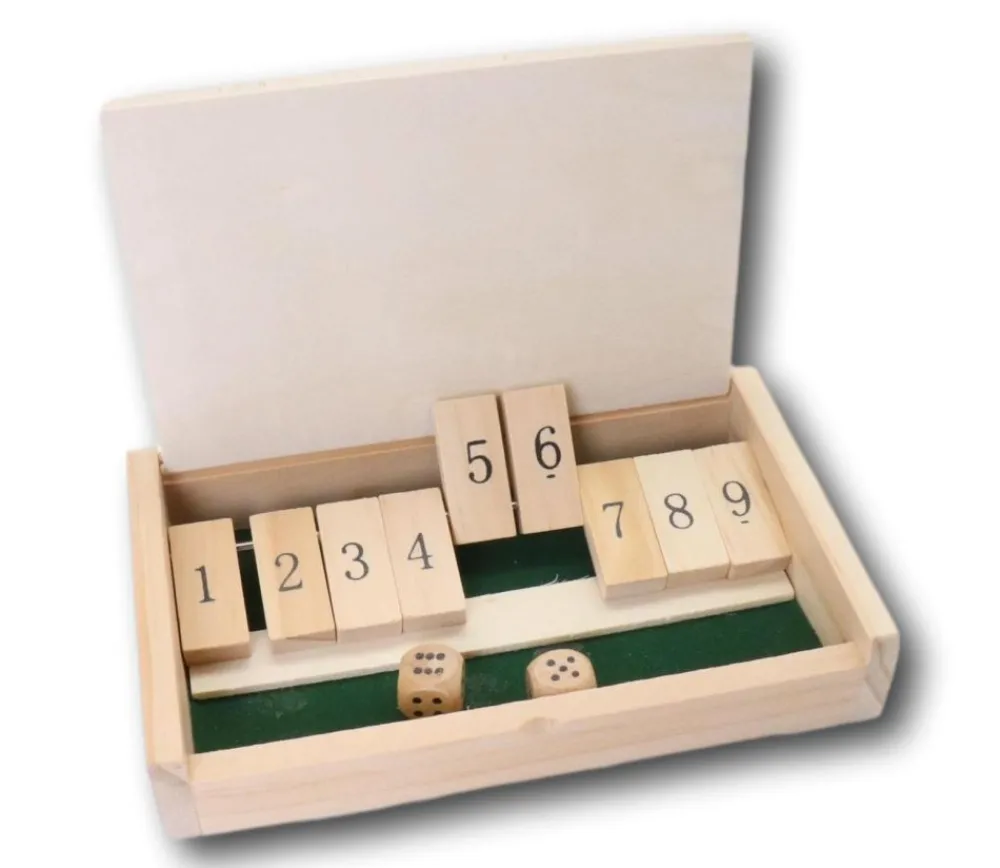 Tout Pour le Jeu Mini Fermez la boite de voyage - shut the box