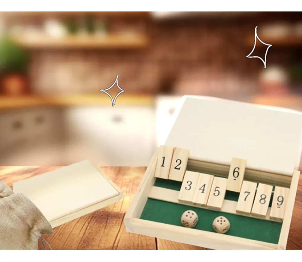 Tout Pour le Jeu Mini Fermez la boite de voyage - shut the box