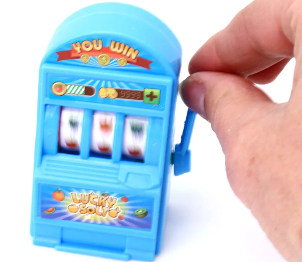 Tout Pour le Jeu Mini machine à sous jouet 8 cm plastique