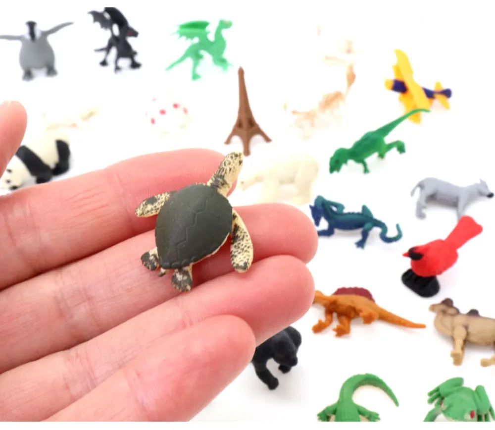 Tout Pour le Jeu Mini mini Figurine tortue de mer verte 30 x 30 x 9 mm