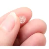 Tout Pour le Jeu Mini perle diamant à facettes en plastique - 6 mm imitation gem
