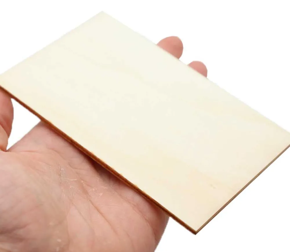Tout Pour le Jeu Mini plateau bois rectangle de 12 x 7 cm