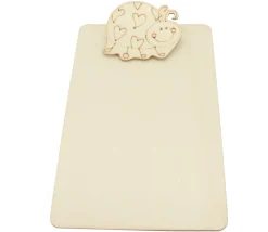 Tout Pour le Jeu Mini porte bloc à pince 12 x 18 cm coccinelle (support pour noter)