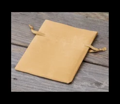 Tout Pour le Jeu Mini sac tissu doré 6 x 8 cm