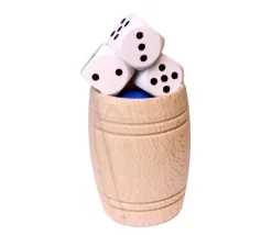 Tout Pour le Jeu Mini Tonneau en bois de 6.8 cm de haut