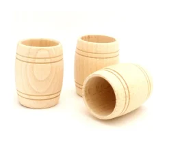 Tout Pour le Jeu Mini Tonneau en bois de 6.8 cm de haut