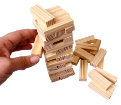 Tout Pour le Jeu Mini Tour infernale en bois - 17 cm