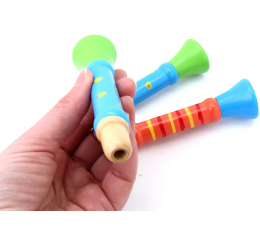Tout Pour le Jeu Mini Trompette colorée 12 cm