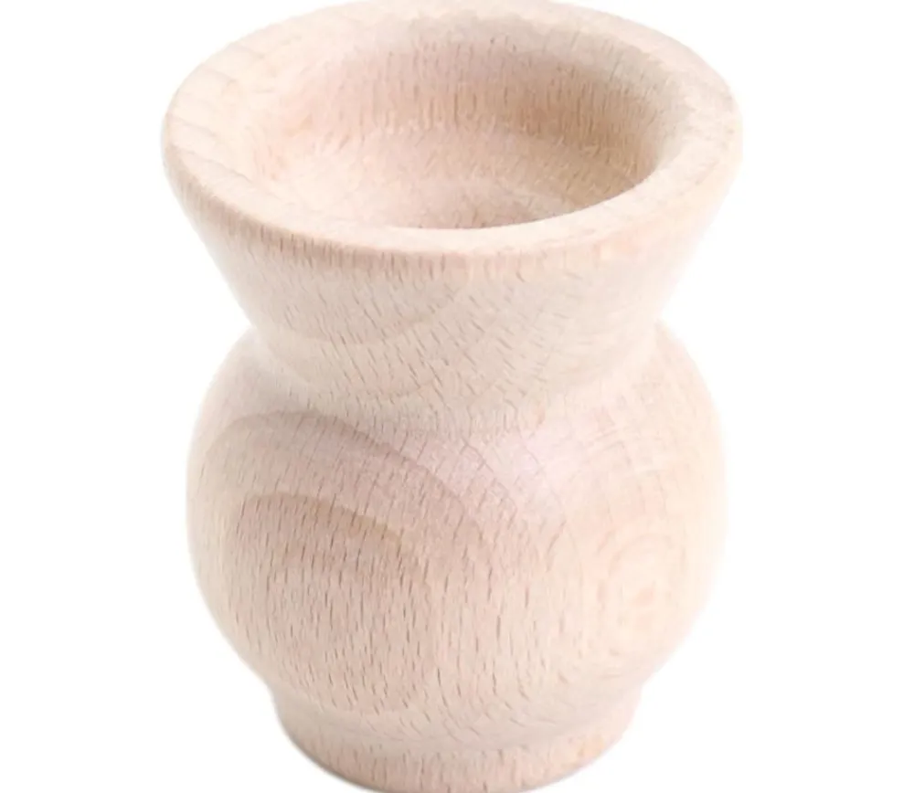 Tout Pour le Jeu Mini vase en bois de 4.5 x 5 cm