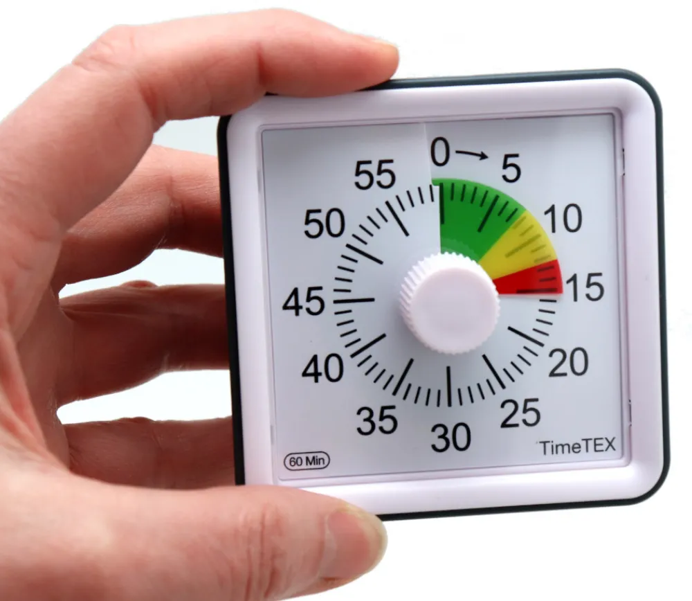 Tout Pour le Jeu Minuteur décompteur - cadran multicolore - 7.8 cm