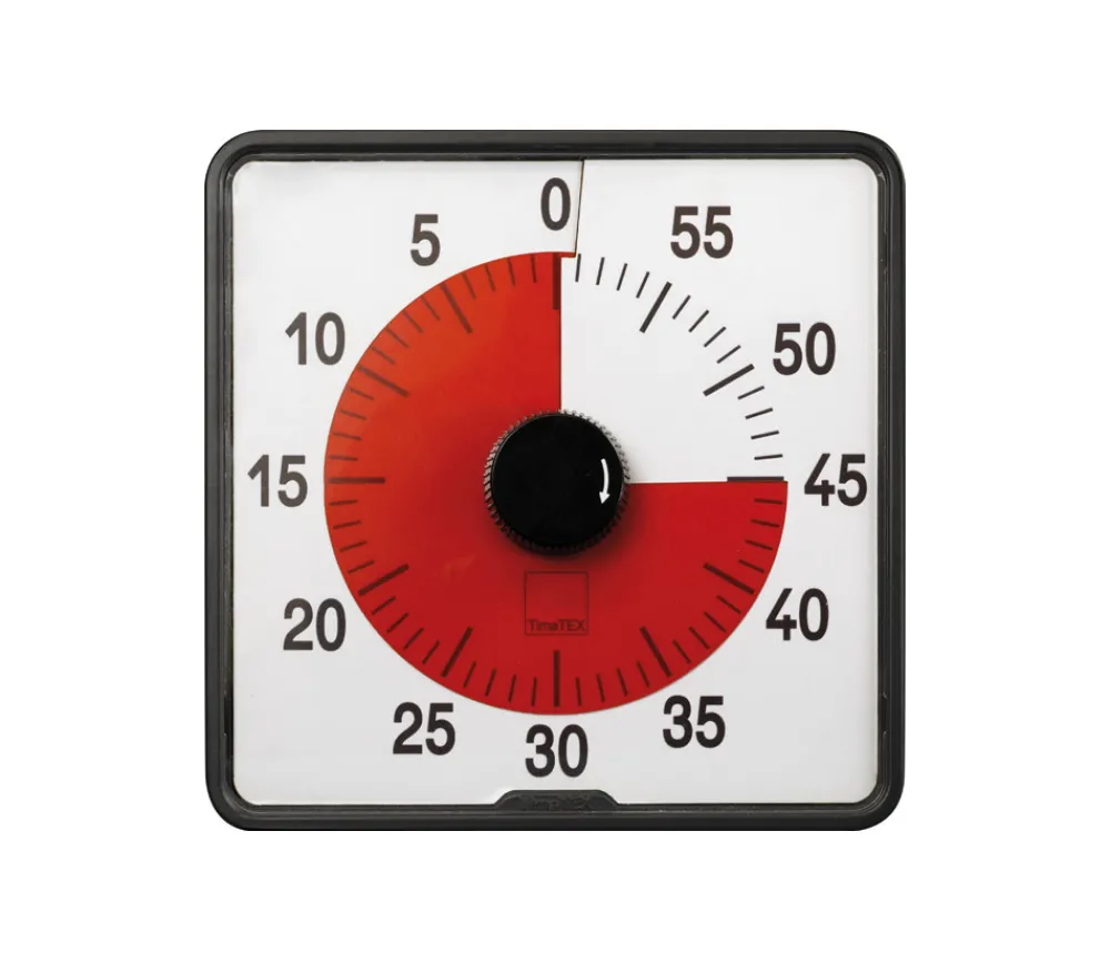 Tout Pour le Jeu Minuteur décompteur cadran rouge - 20 cm