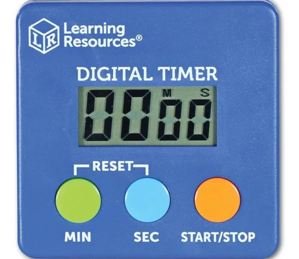 Tout Pour le Jeu Minuteur électronique facile - sablier digital 1 seconde à 99 minutes - 6.8 cm