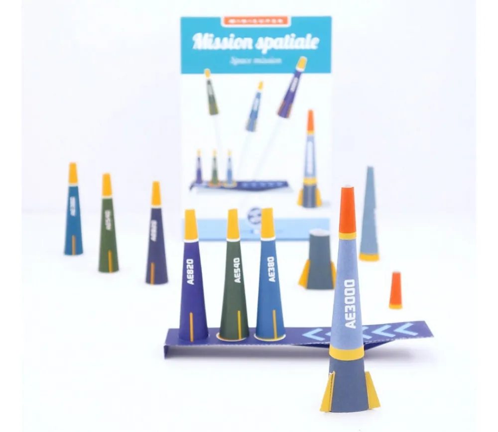 Enfant Tout Pour le Jeu Mission spatiale Jeu adresse à construire