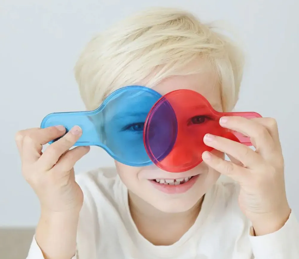 Tout Pour le Jeu Mélangeur de couleurs palette optique 12 fiches