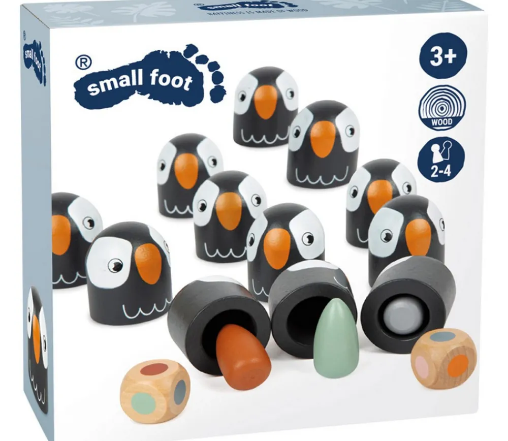 Tout Pour le Jeu Mémo de couleurs - Pingouins Macareux cache cache