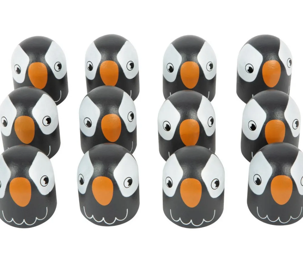 Tout Pour le Jeu Mémo de couleurs - Pingouins Macareux cache cache