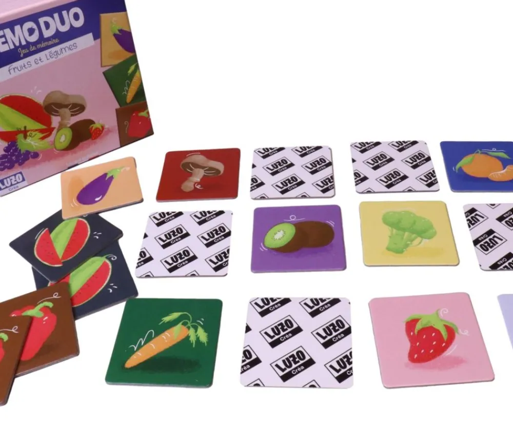 Tout Pour le Jeu Mémo Duo - Fruits et légumes