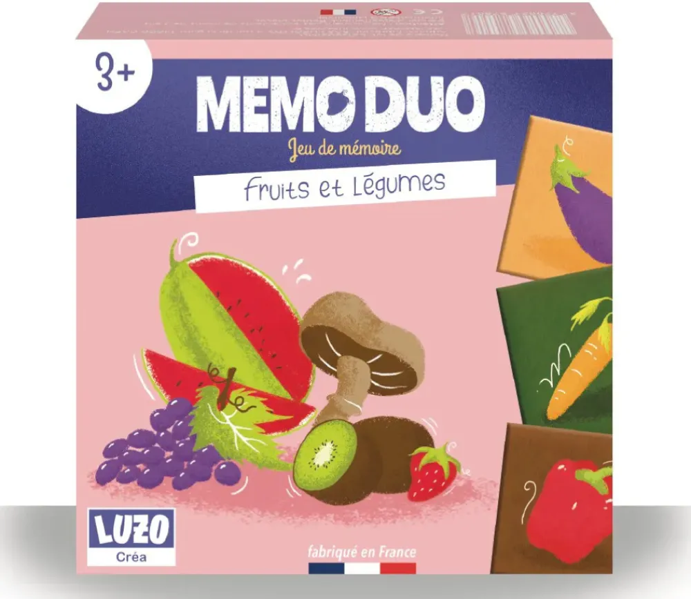 Tout Pour le Jeu Mémo Duo - Fruits et légumes