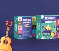 Tout Pour le Jeu Mémo Duo - Instruments de musique