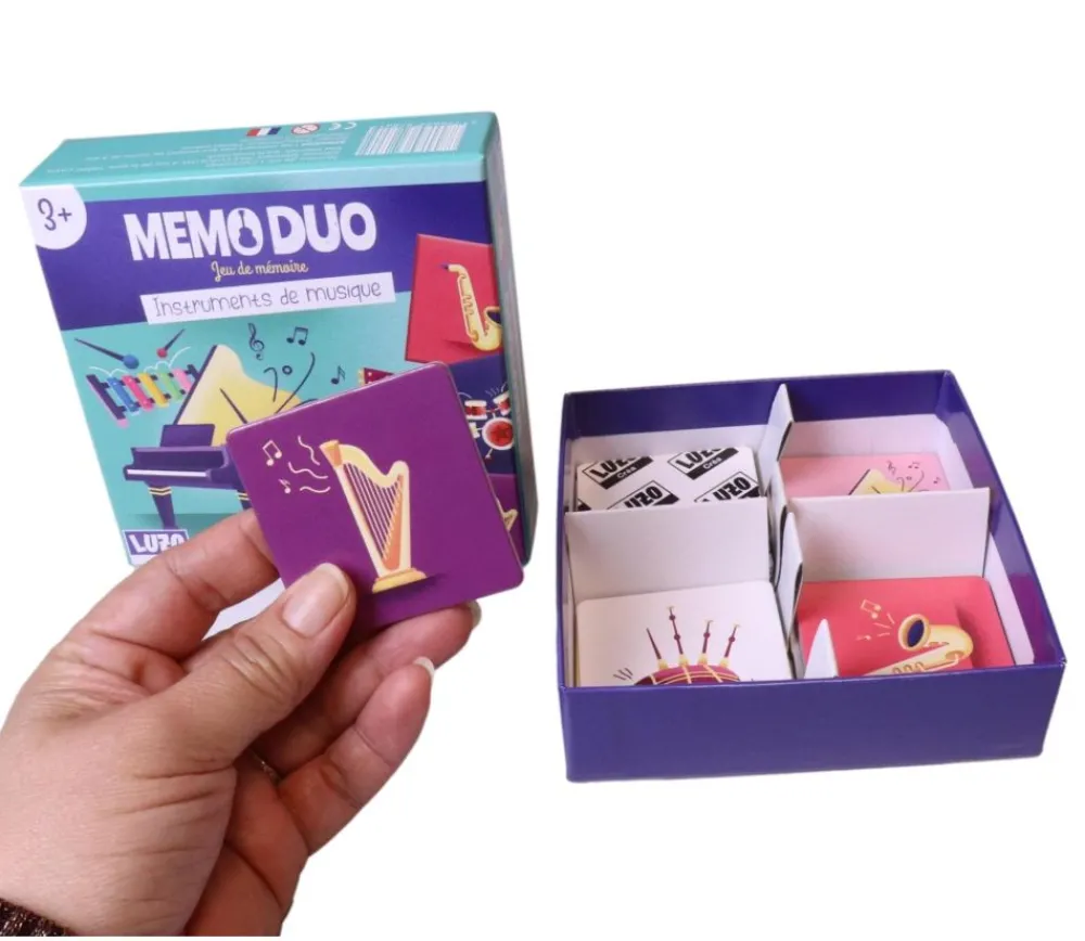 Tout Pour le Jeu Mémo Duo - Instruments de musique