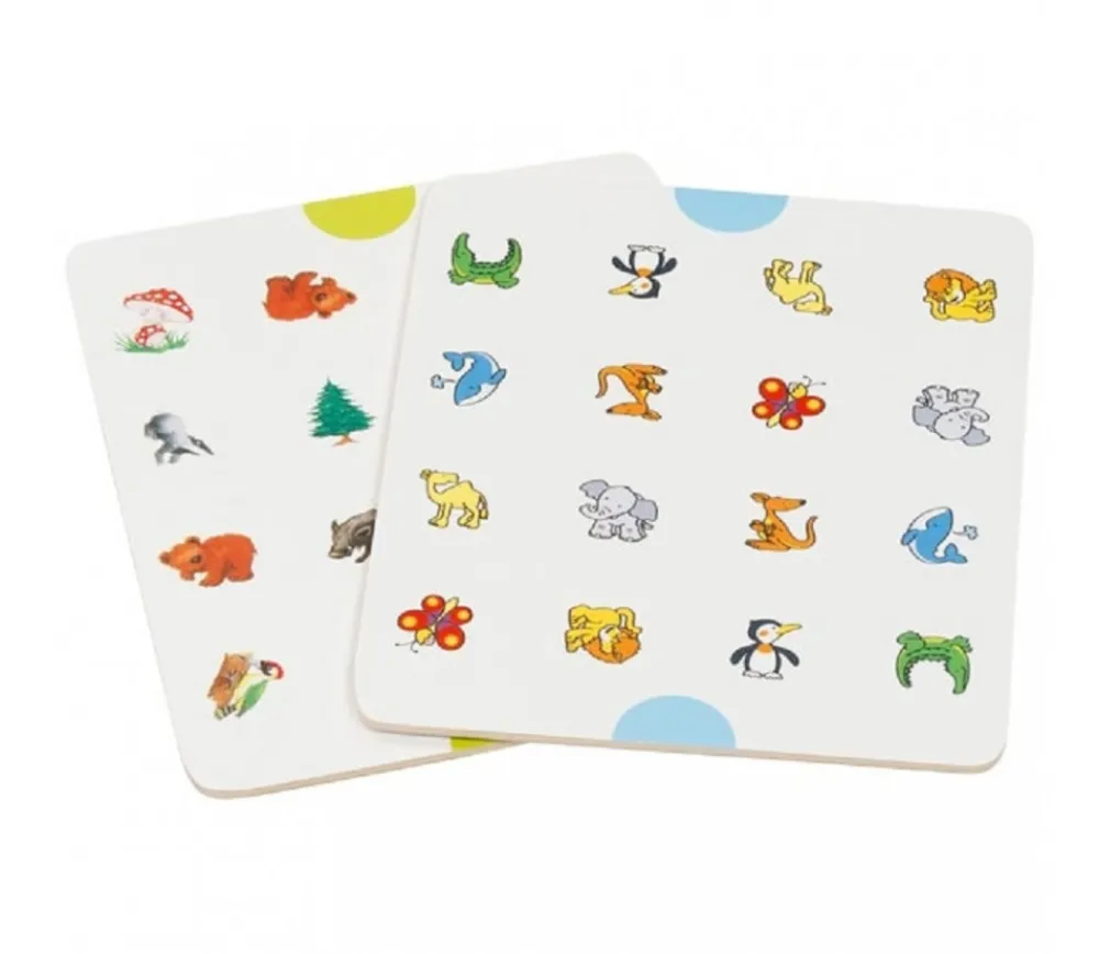 Tout Pour le Jeu Mémo-cache images - Jeu en bois 6 thèmes