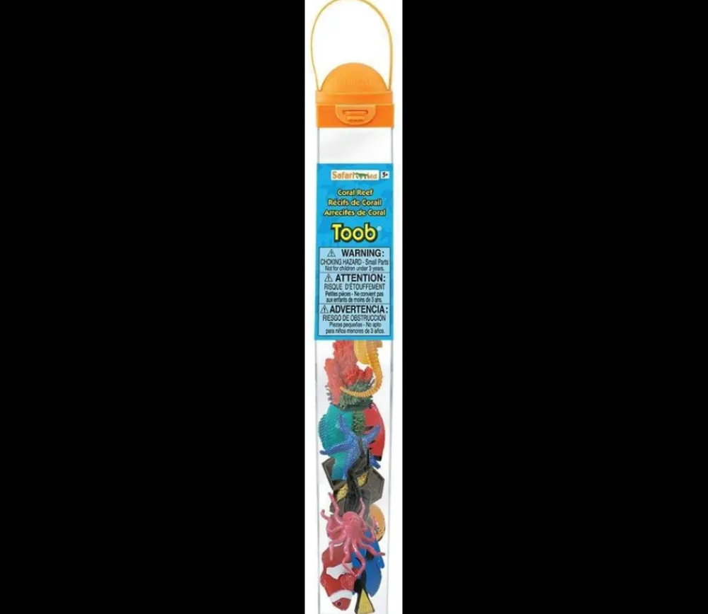 Tout Pour le Jeu Monde sous-marin : 11 figurines récif coralien dans un tube