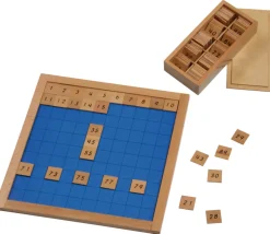 Tout Pour le Jeu Montessori Table des 100 - plateau centaine