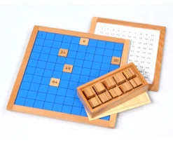 Tout Pour le Jeu Montessori Table des 100 - plateau centaine