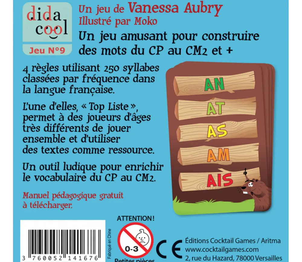 Tout Pour le Jeu Motdingo - jeu vocabulaire et orthographe du CP au CM2