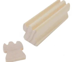 Tout Pour le Jeu Moulure ange en bois naturel à découper 15 cm